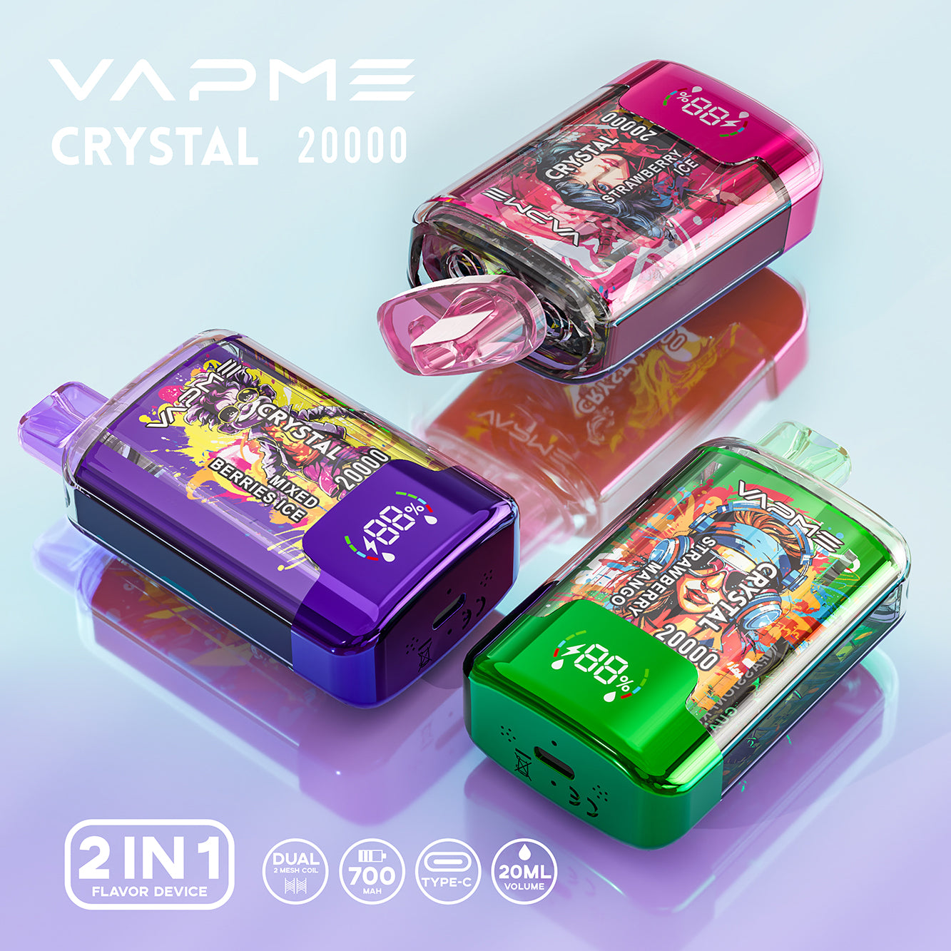 VAPME CRYSTAL 20000